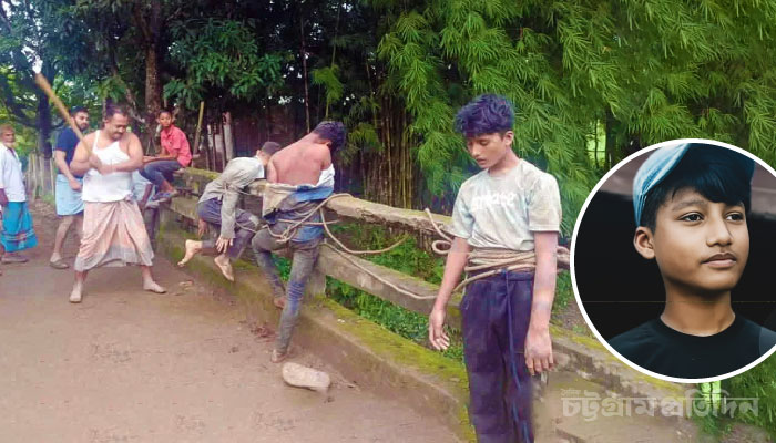 চট্টগ্রামে চোর সন্দেহে কিশোরকে হত্যা, সেতুর ওপর বেঁধে পেটানো হয় তিনজনকে
