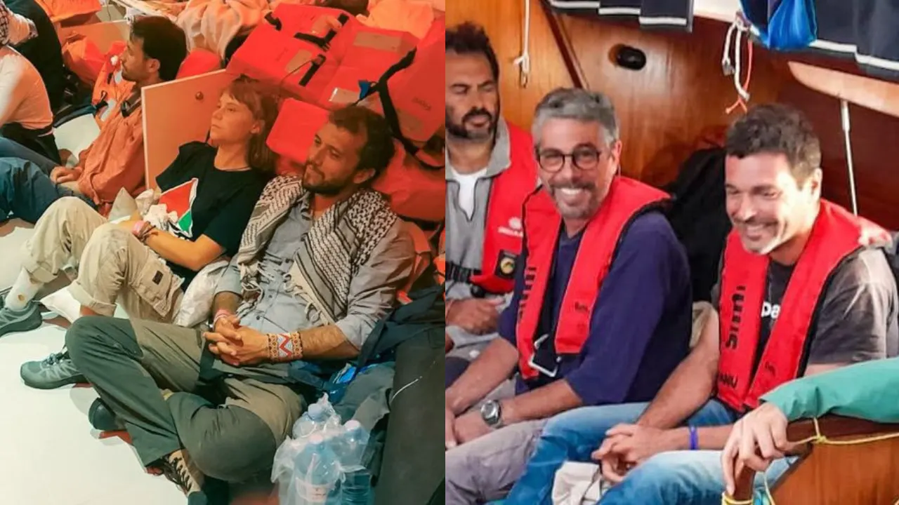 সুমুদ ফ্লোটিলায় আটক কর্মীদের নেওয়া হচ্ছে ইসরায়েলে